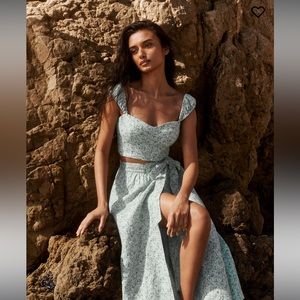 Reformation Clyde two-piece, size 0